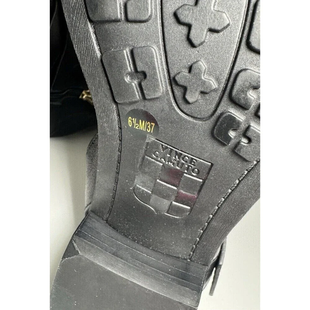 Vince Camuto Womens Preshent Over-The-Knee Riding Boots Size 6.5 Leather  NWOB